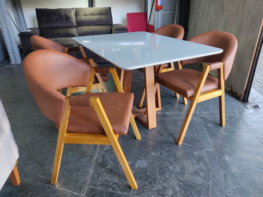 Conjunto mesa 1,20x0,90 - Imagem 3