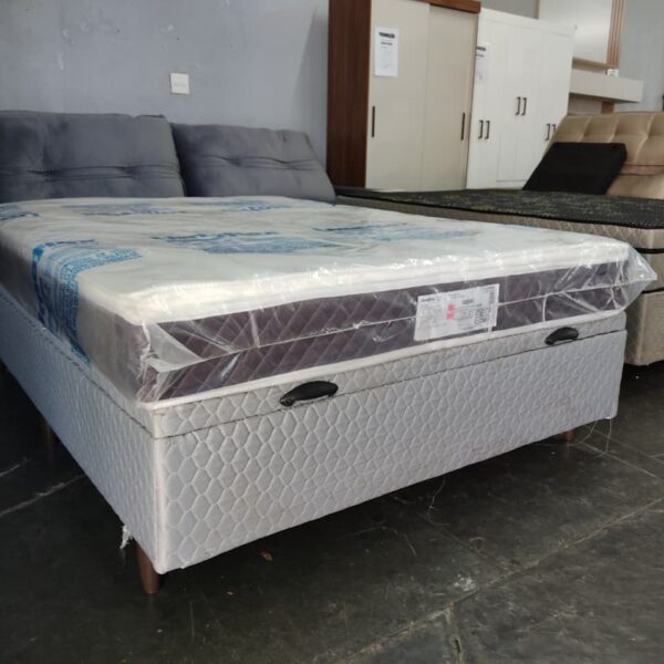 CAMA BOX BAÚ CASAL 1,38X1,88