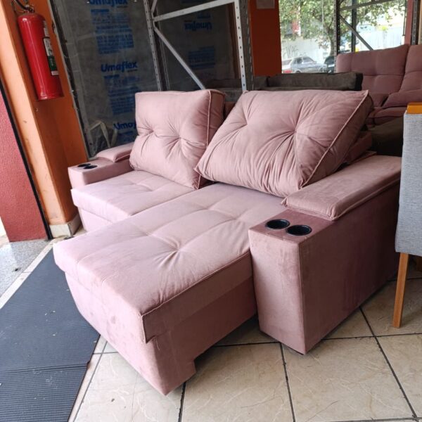 SOFÁ RETRÁTIL E RECLINÁVEL 2.10